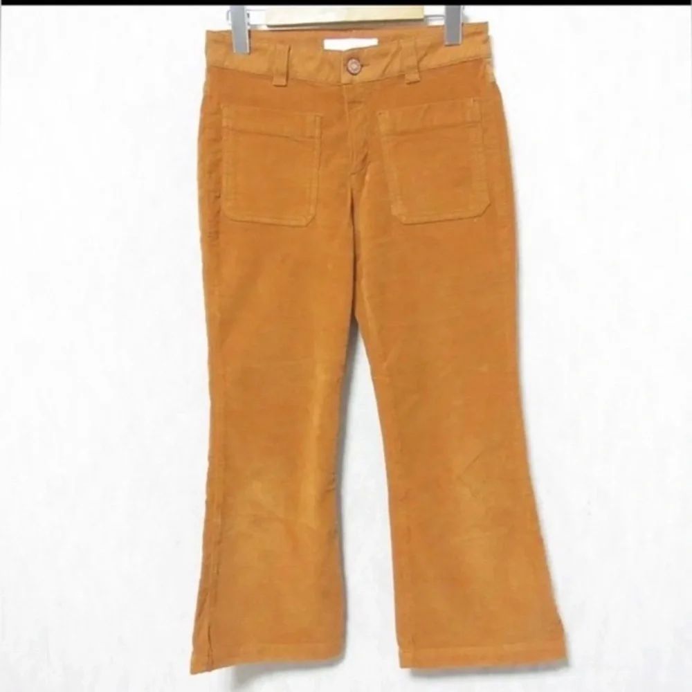 Chloe See By Chloe Front Pocket Flared Bush Pants women’s size 25 ( 5 U.S ) - Picture 1 of 8